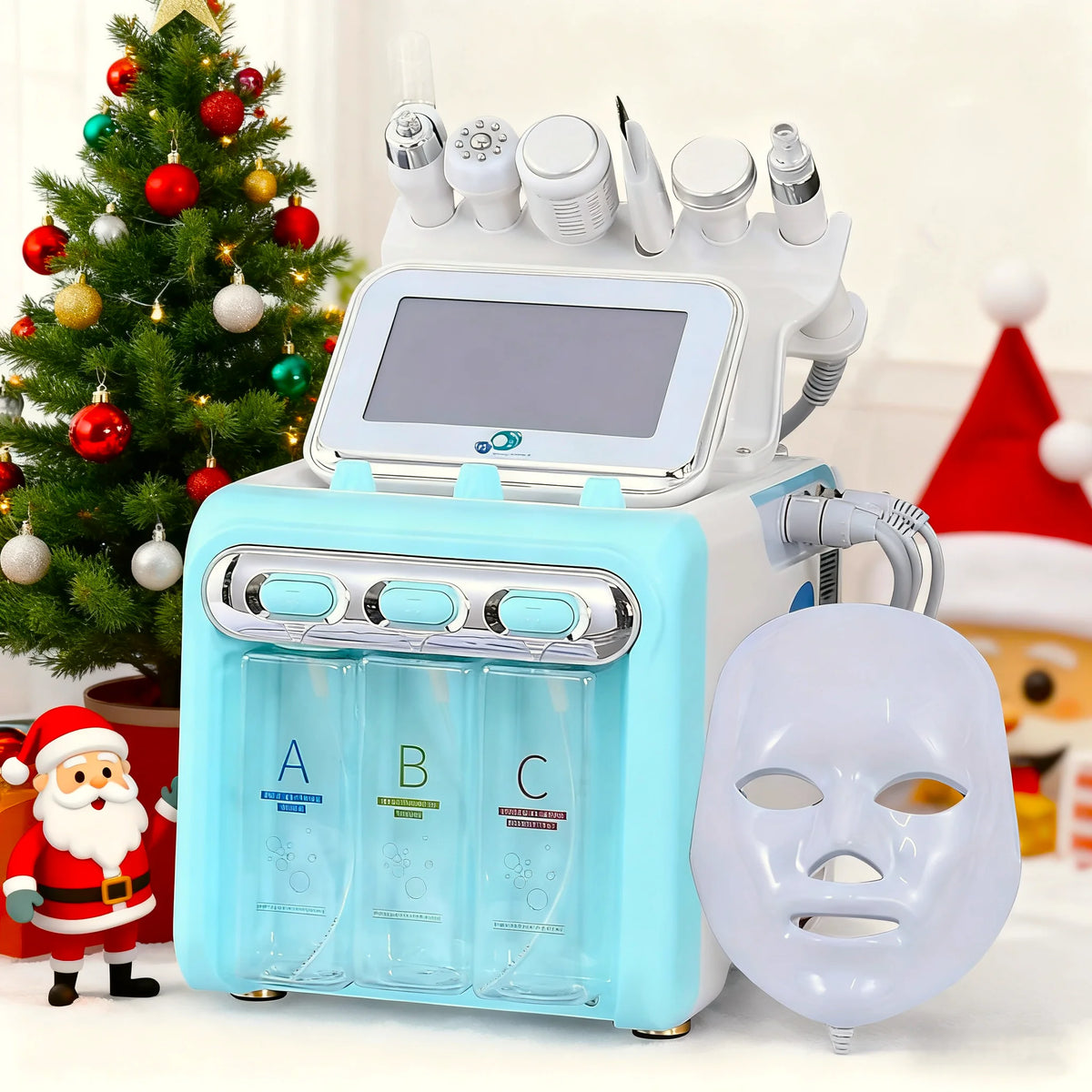 Multifunctional Facial Massager And Cleansing Beauty Device for Home Use