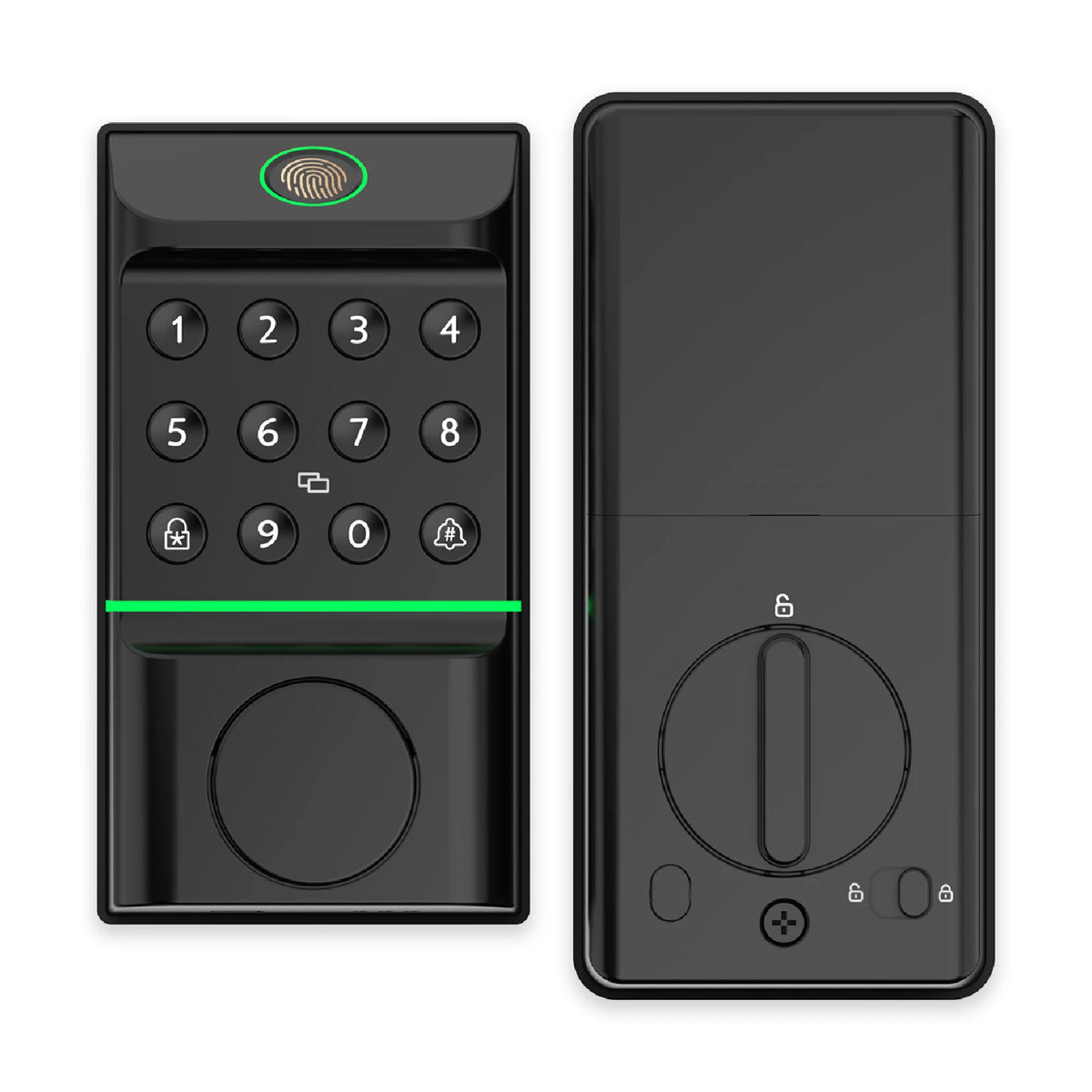 Viladepot Fingerprint Smart Door Lock With App And Keypad Access