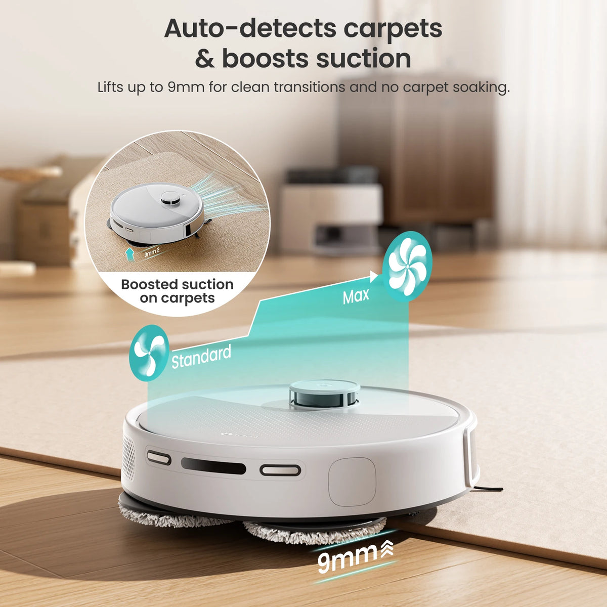 Lefant M3L Robot Vacuum Mop With Smart Cleaning Base Station