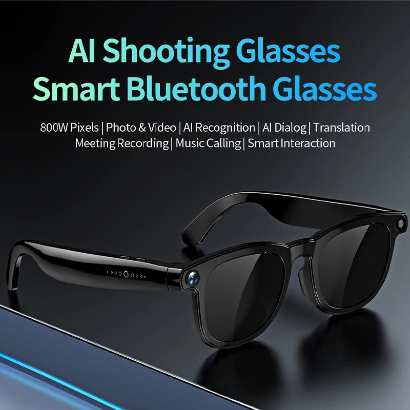 Yaocx AI Smart Glasses With HD Camera And Translation