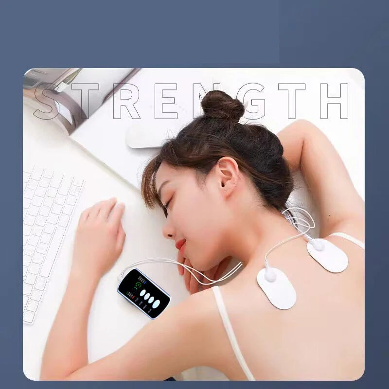 Jitesy Rechargeable EMS Muscle Stimulator Pulse Massager Therapy