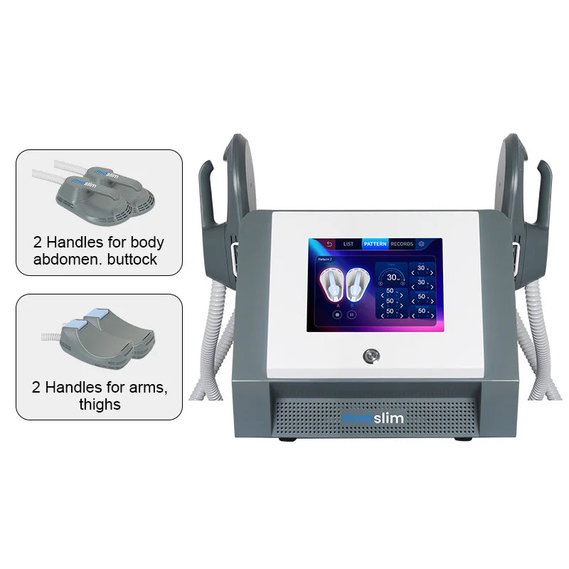 MYOSLIM Desktop EMS Electromagnetic Muscle Stimulator Body Massager