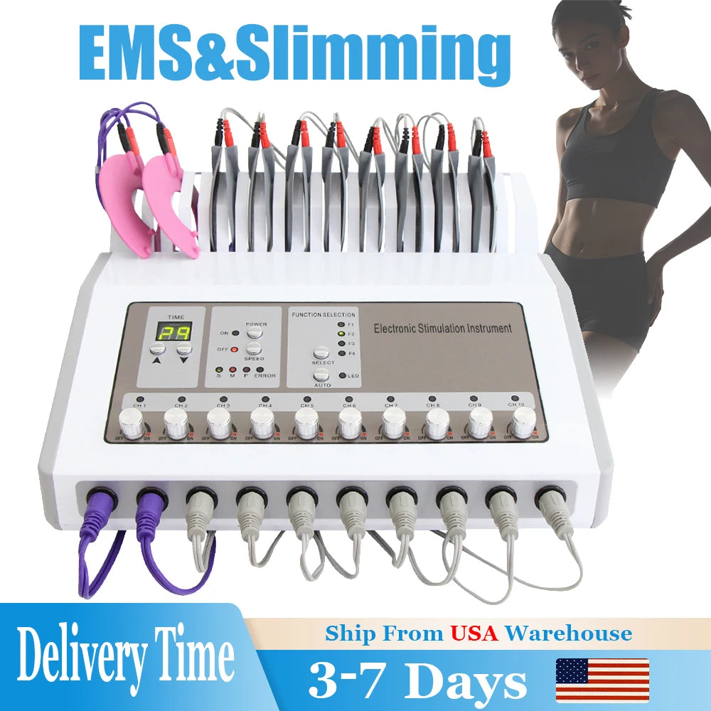 AOKO EMS Electric Muscle Stimulator for Body Toning and Massage