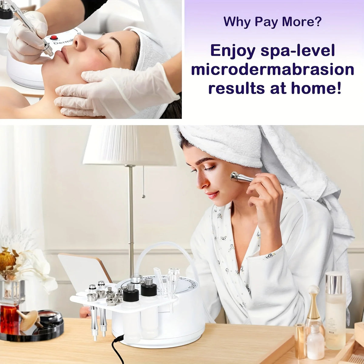 Three In One Facial Cleansing Massage and Moisturizing Beauty Device