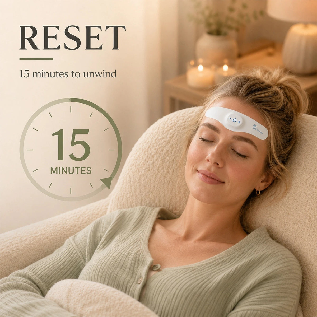 Jitesy Rechargeable EMS TENS Sleep Aid Device For Relaxation