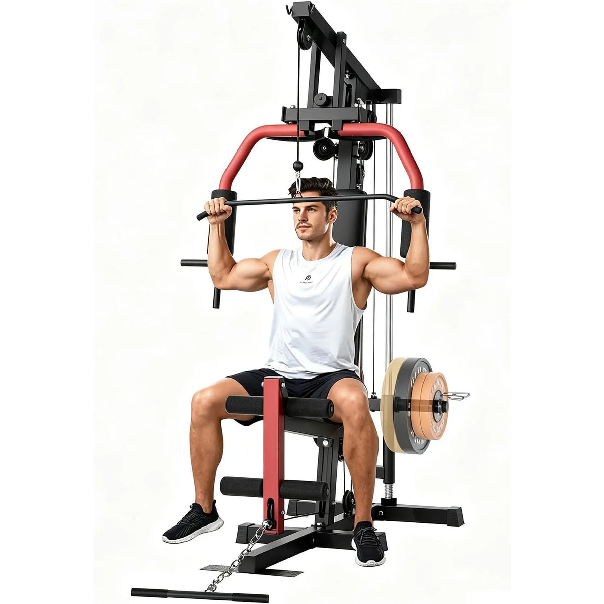 HiMISS 5-in-1 Home Gym System for Full Body Strength Training
