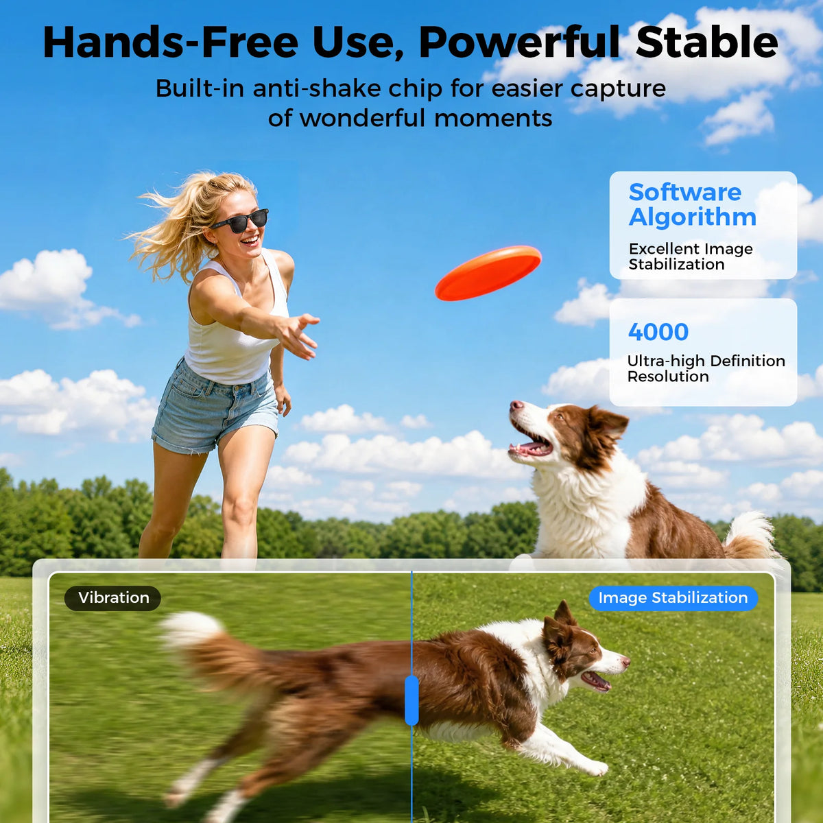 AI Smart Glasses With Real Time Translation And HD Camera