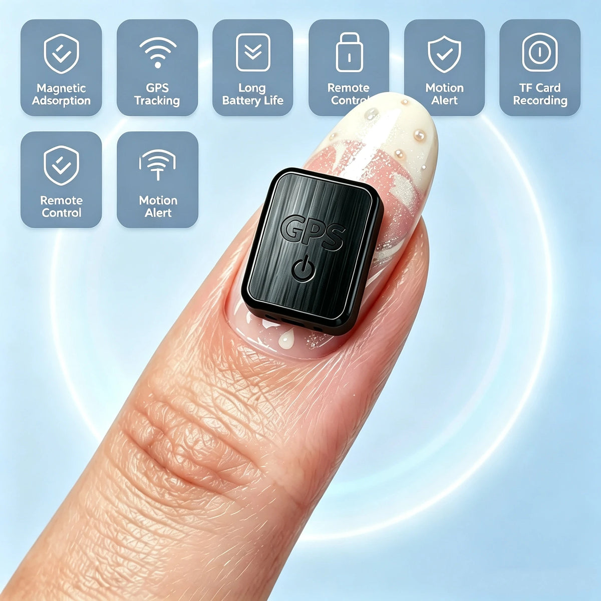 Magnetic GPS Tracker With Real Time Location And Geofence Alerts