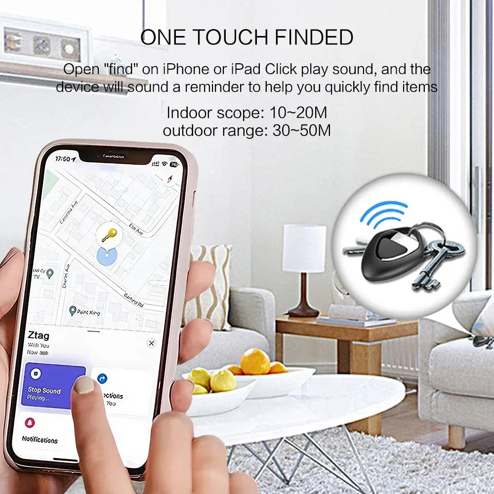 Waterproof GPS Tracker Compatible With Apple Find My Network