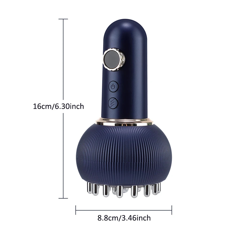 PASTSKY EMS Body Massager Brush With Heat And Vibration