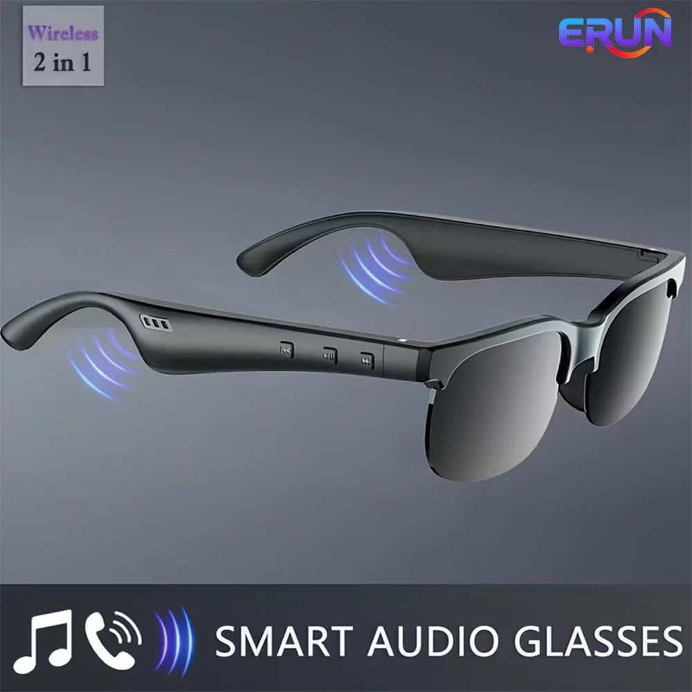 Smart Audio Glasses With Bluetooth Speakers And Touch Call Control