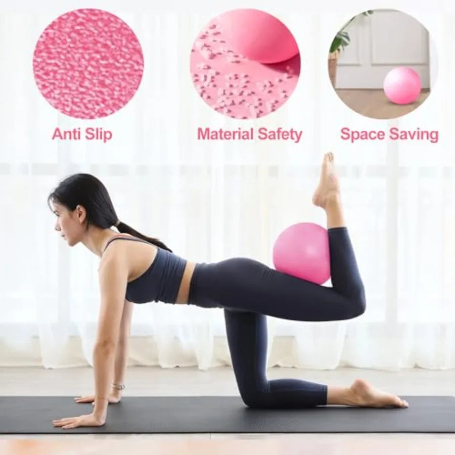 Barre Ball for Yoga Pilates Core Training and Physical Therapy