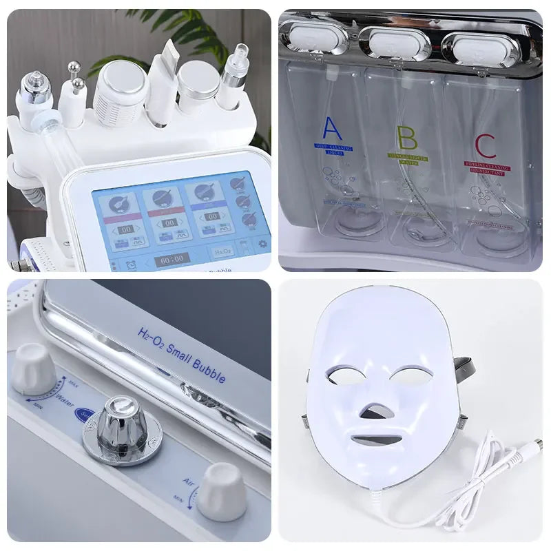 Multifunctional Facial Massager and Cleansing Beauty Device for Home Use