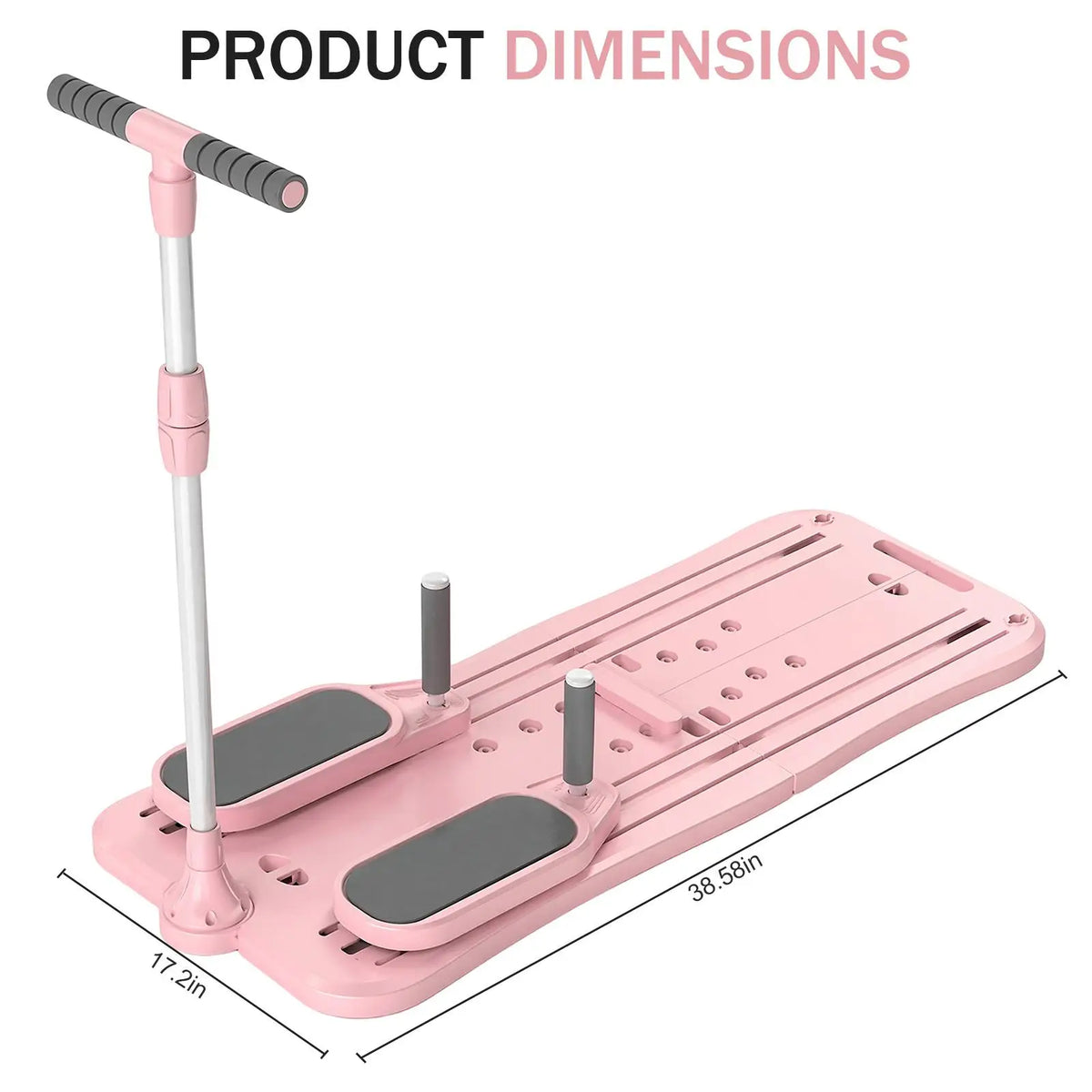 Foldable Pilates Board With Adjustable Resistance For Full Body Training