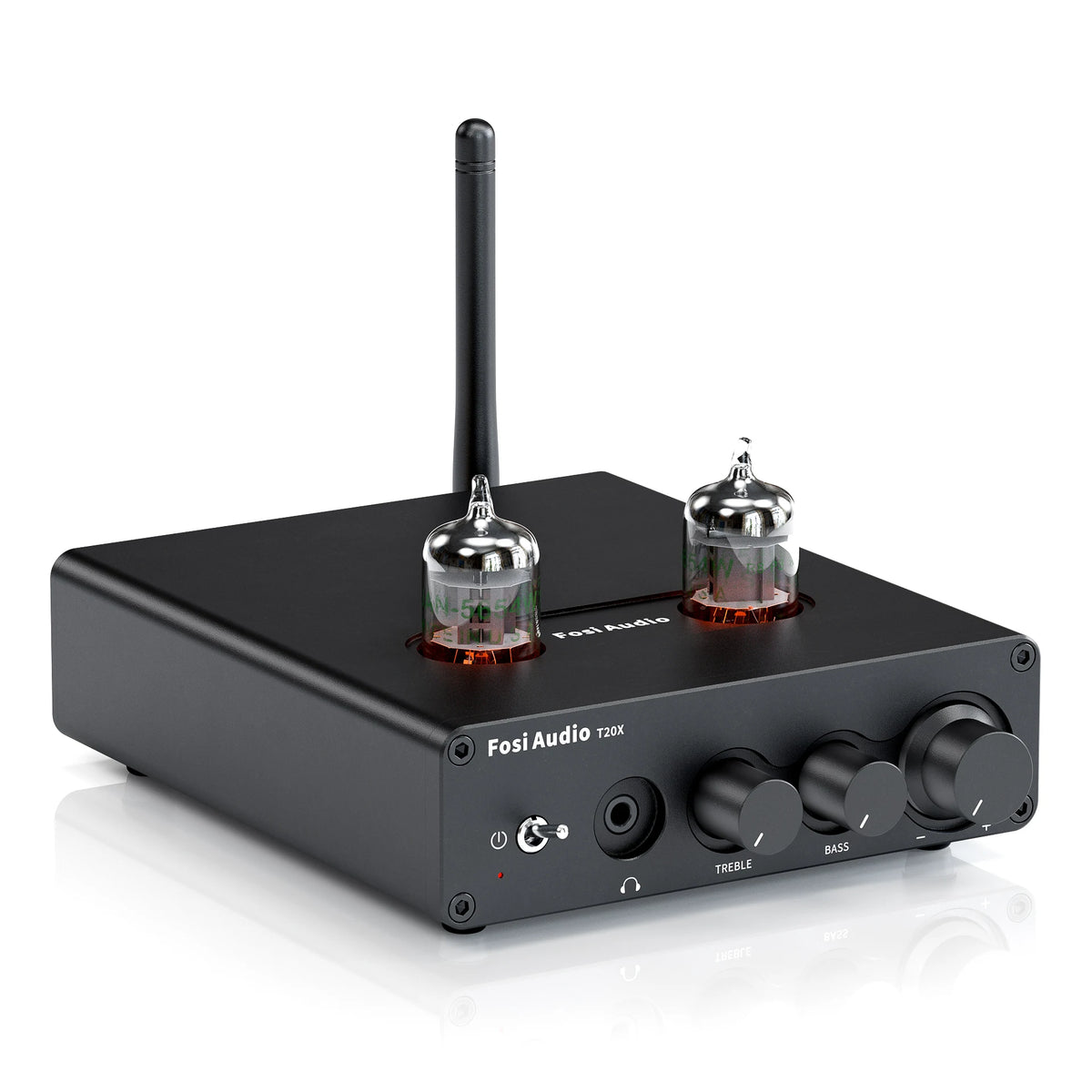 Fosi Audio T20X Bluetooth Vacuum Tube Stereo Power Amplifier TPA3221