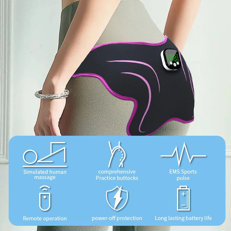 Jitesy Electric EMS Hips Trainer Buttocks Muscle Stimulator