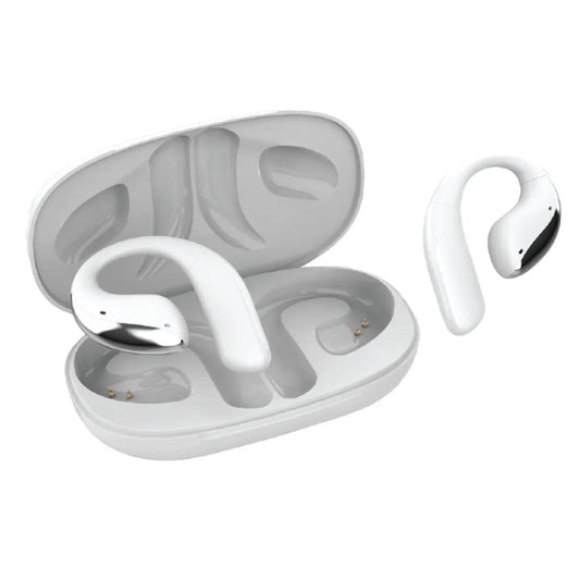 Open Ear Bluetooth Sports Earbuds With Touchscreen Charging Case