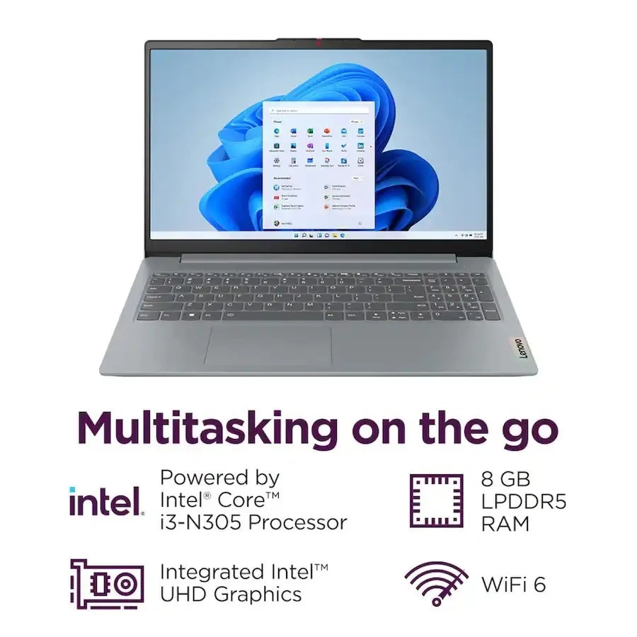 Lenovo IdeaPad Slim 3i Full HD Laptop With 8GB Memory
