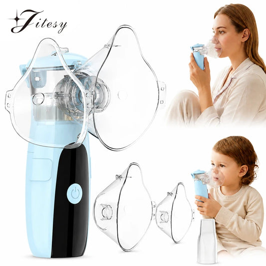 Jitesy Portable Mesh Nebulizer for Home Respiratory Care