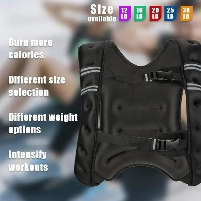 Acekool Weighted Vest For Strength Training And Cardio Workouts