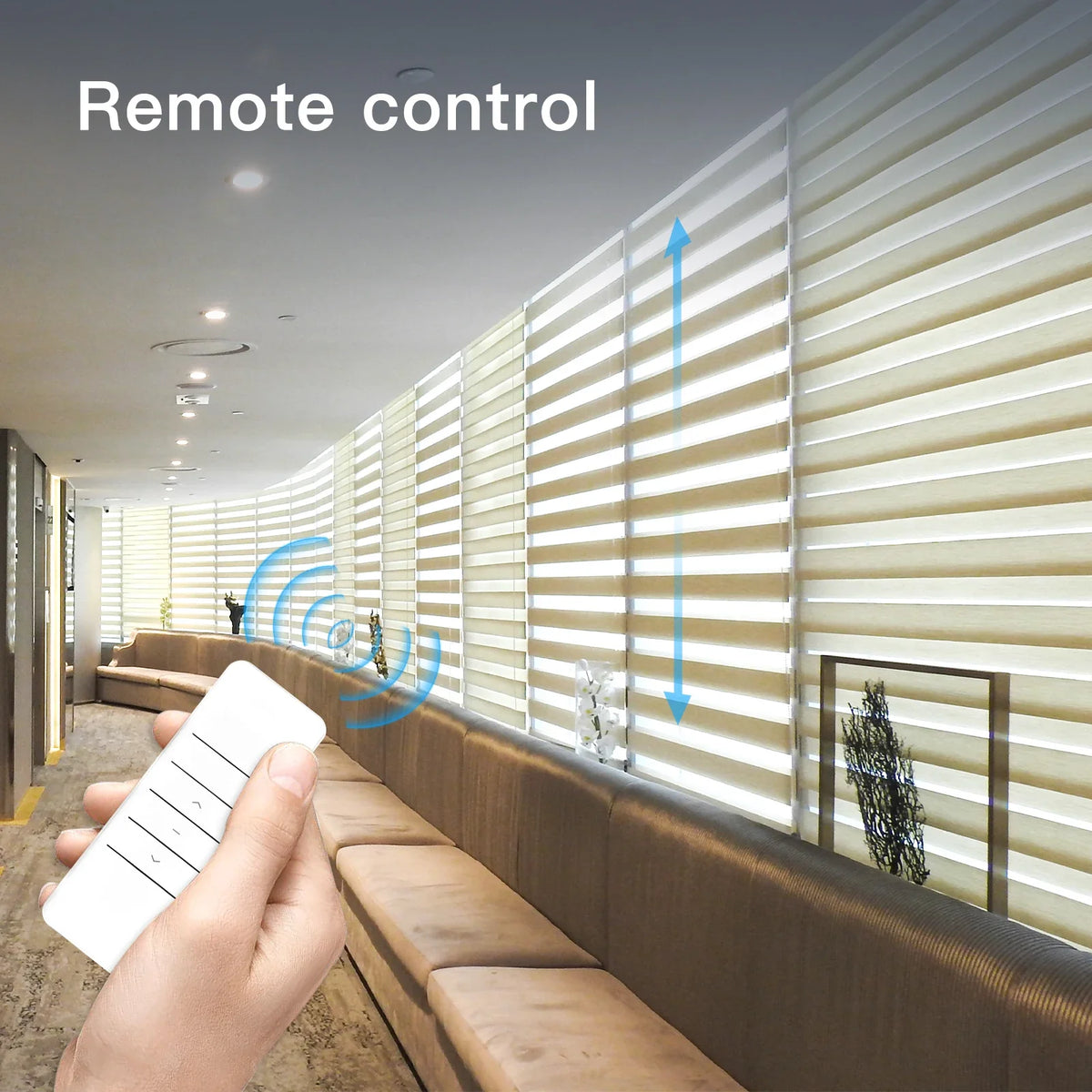 MOES Tuya WiFi Smart Roller Blind Motor with Remote Control