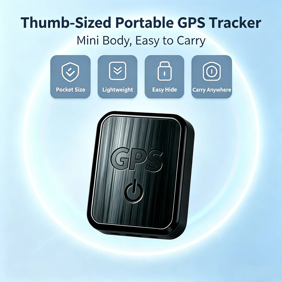 Magnetic GPS Tracker With Real Time Location And Geofence Alerts