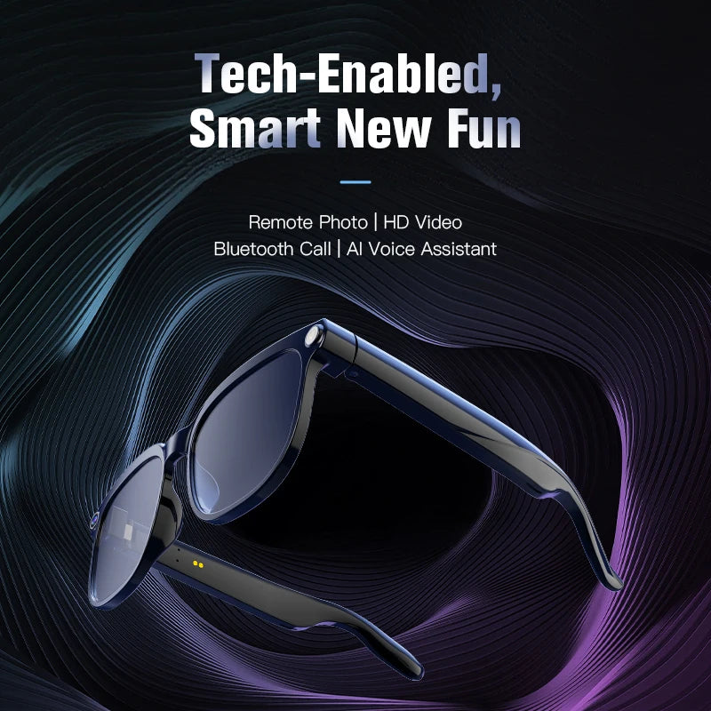 Yaocx Smart Glasses With HD Video Camera And AI Photography
