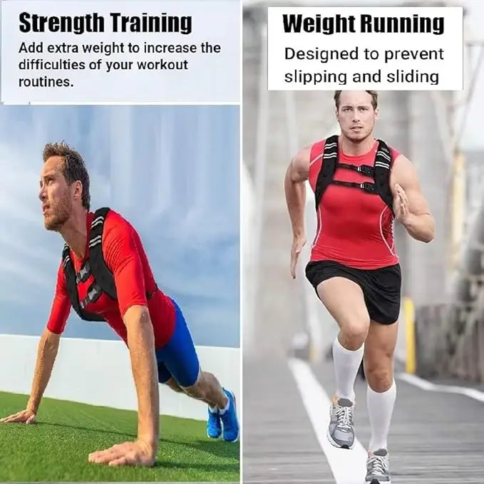 Acekool Weighted Vest For Strength Training And Cardio Workouts