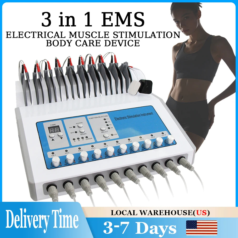 AOKO EMS Electric Muscle Stimulator for Body Toning and Massage