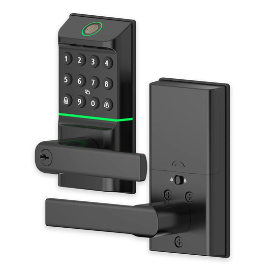 Viladepot Smart Fingerprint Door Lock With App And Keypad Control