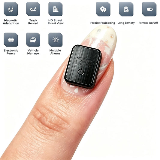 Magnetic GPS Tracker With Real Time Location And Geofence Alerts