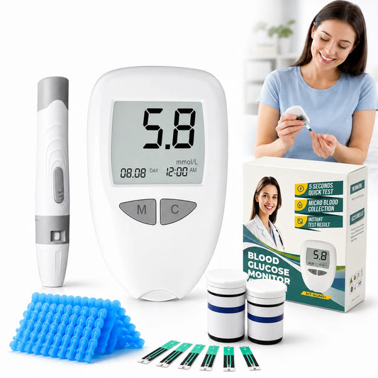 Jitesy Bluetooth Blood Glucose Monitor Kit With Fast Testing