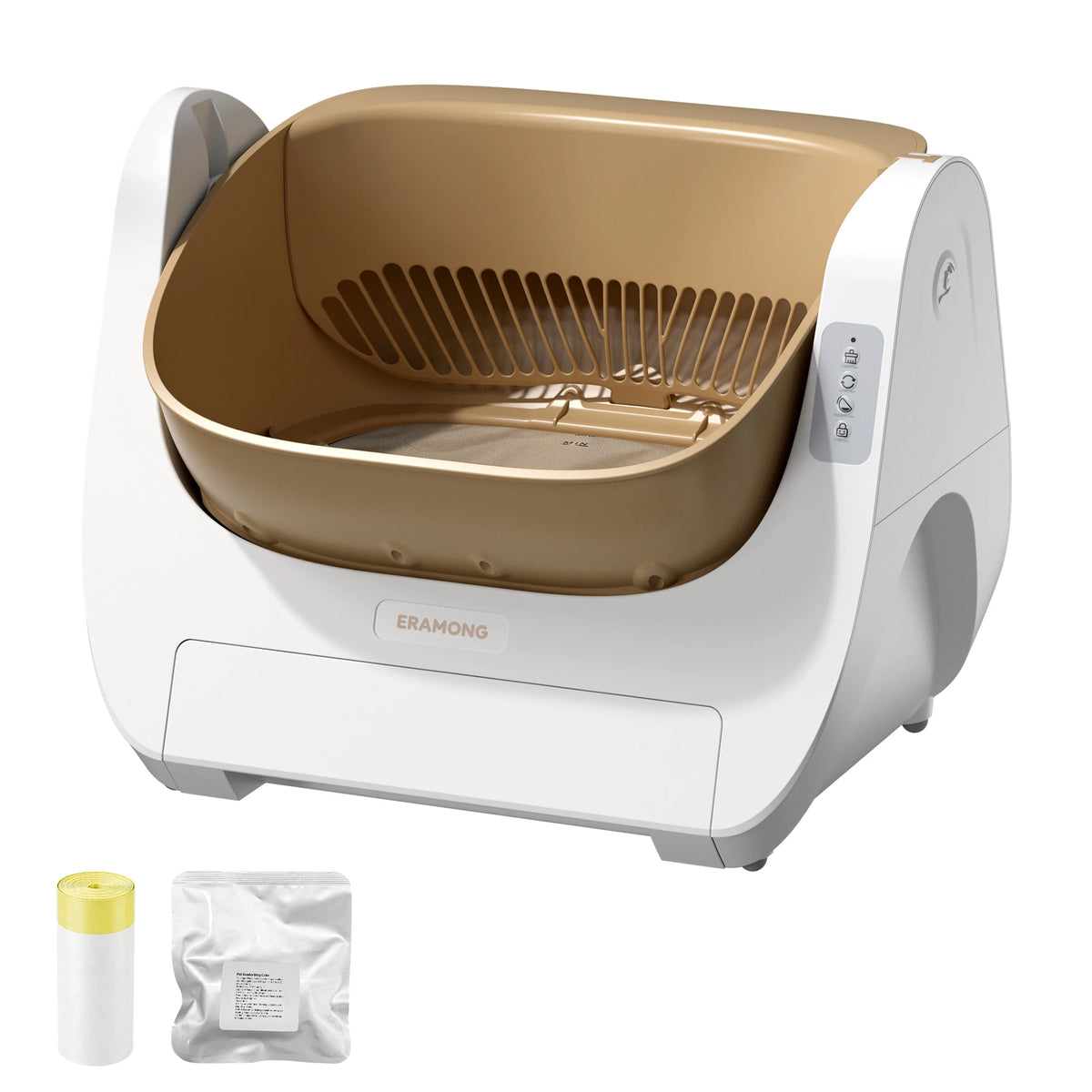 ERAMONG Automatic Self-Cleaning Cat Litter Box With Safety Protection