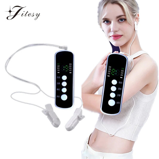 Jitesy Rechargeable EMS Muscle Stimulator Pulse Massager Therapy