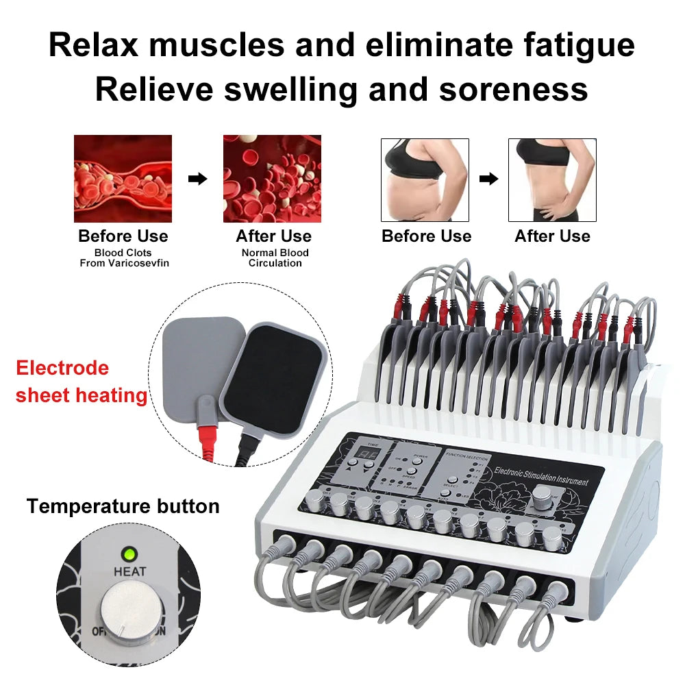 AOKO EMS Microcurrent Muscle Stimulator With Heated Body Massage