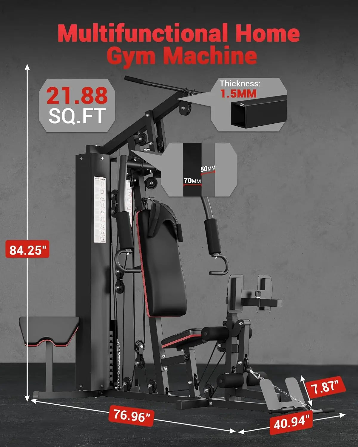 TWISTER.CK Multifunctional Home Gym Strength Training Workout Machine