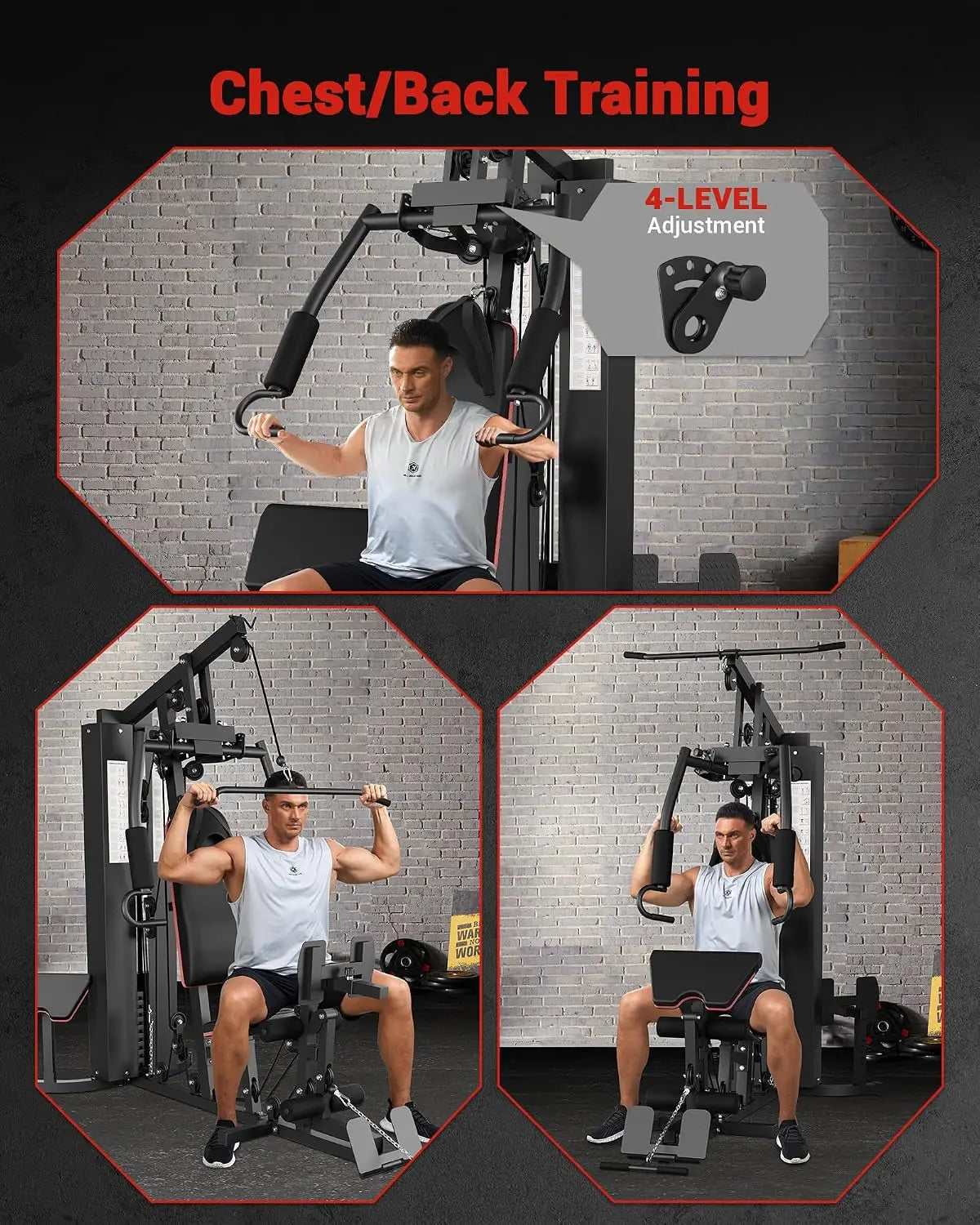 TWISTER.CK Multifunctional Home Gym Strength Training Workout Machine