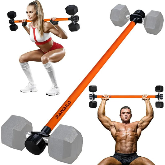 Dumbbell Converter Barbell Adapter for Bench Press Squats and Deadlifts