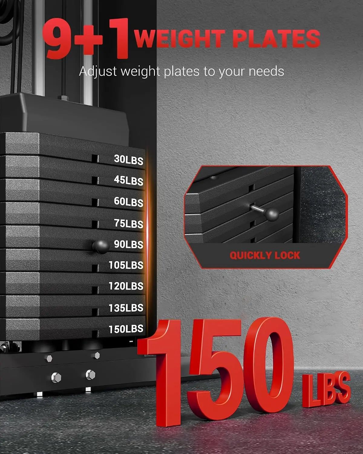 TWISTER.CK Multifunctional Home Gym Strength Training Workout Machine