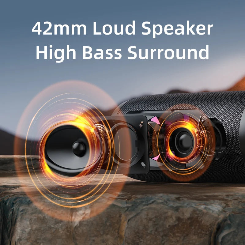ZEALOT Portable Waterproof Bluetooth Speaker With Outdoor Stereo Sound
