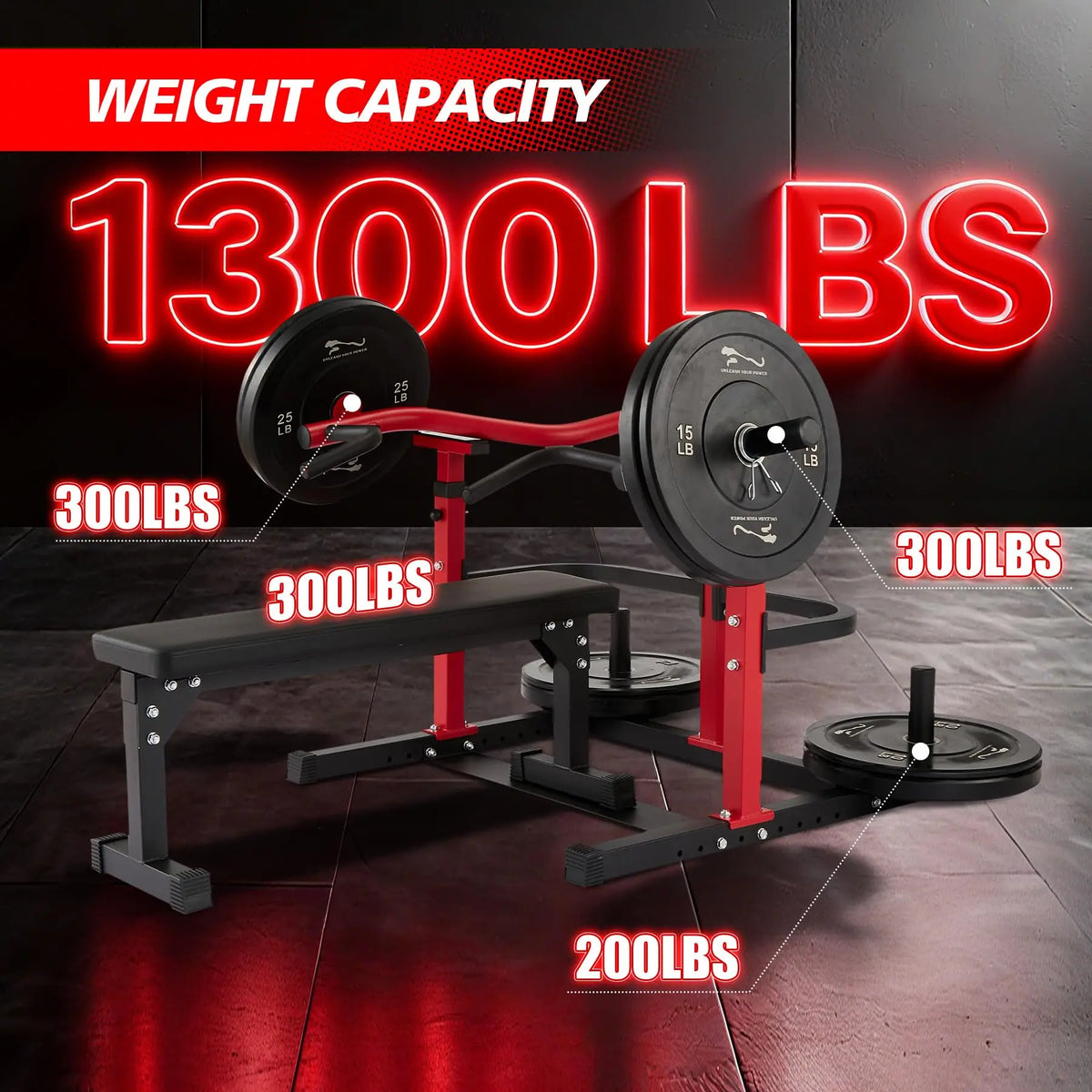 Independent Arm Chest Press Machine for Home Gym Strength Training